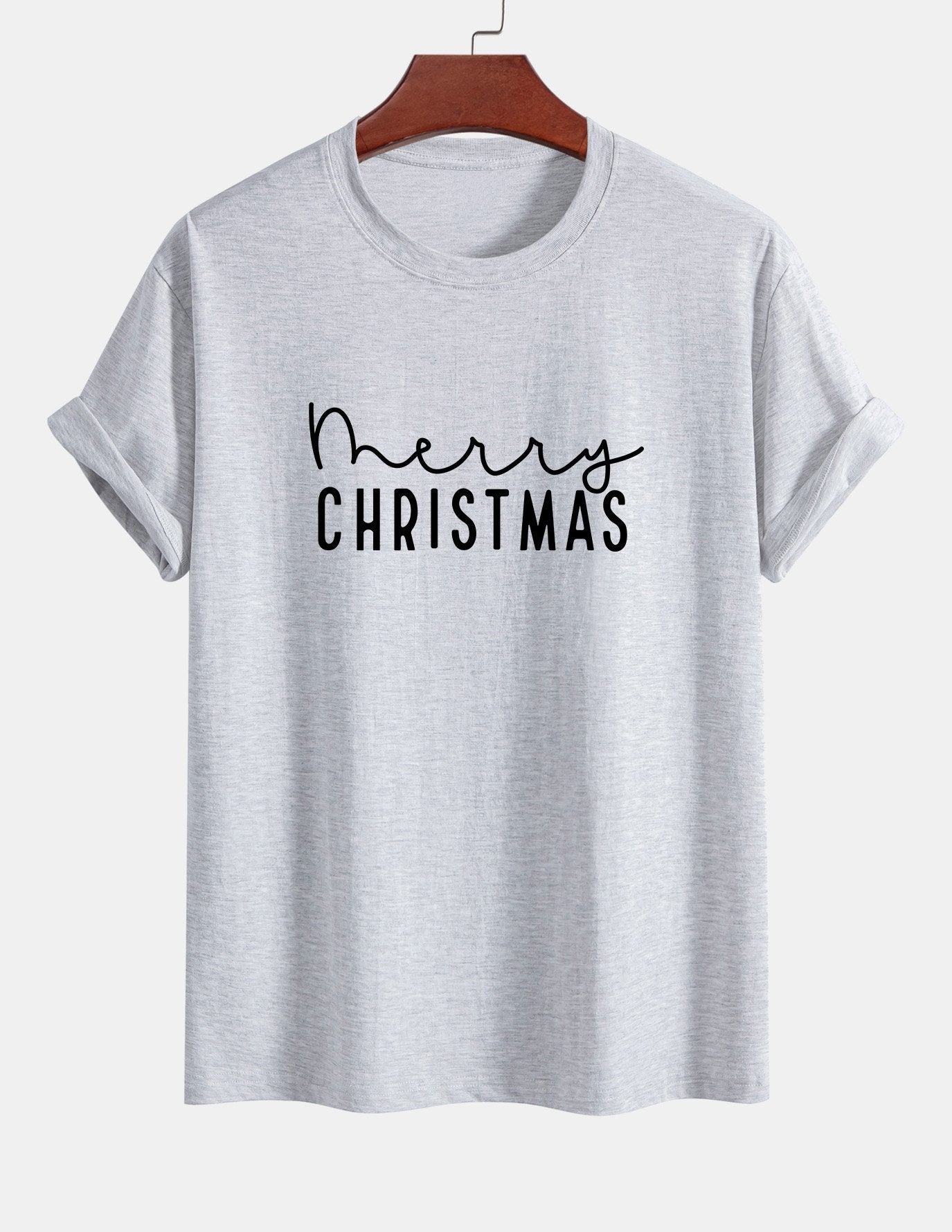 Adelmo® | Christmas Print Cotton T-Shirt