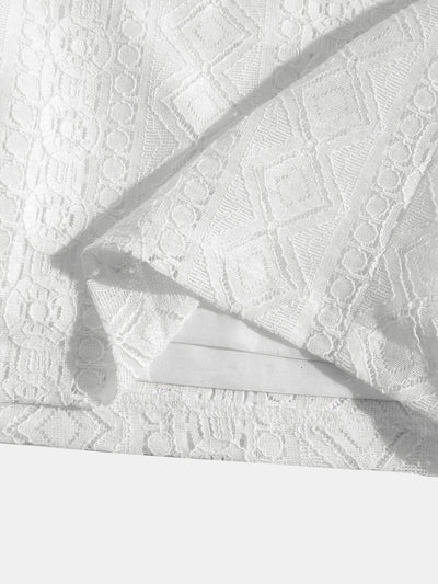 Banning® | Geometry Textured Shorts