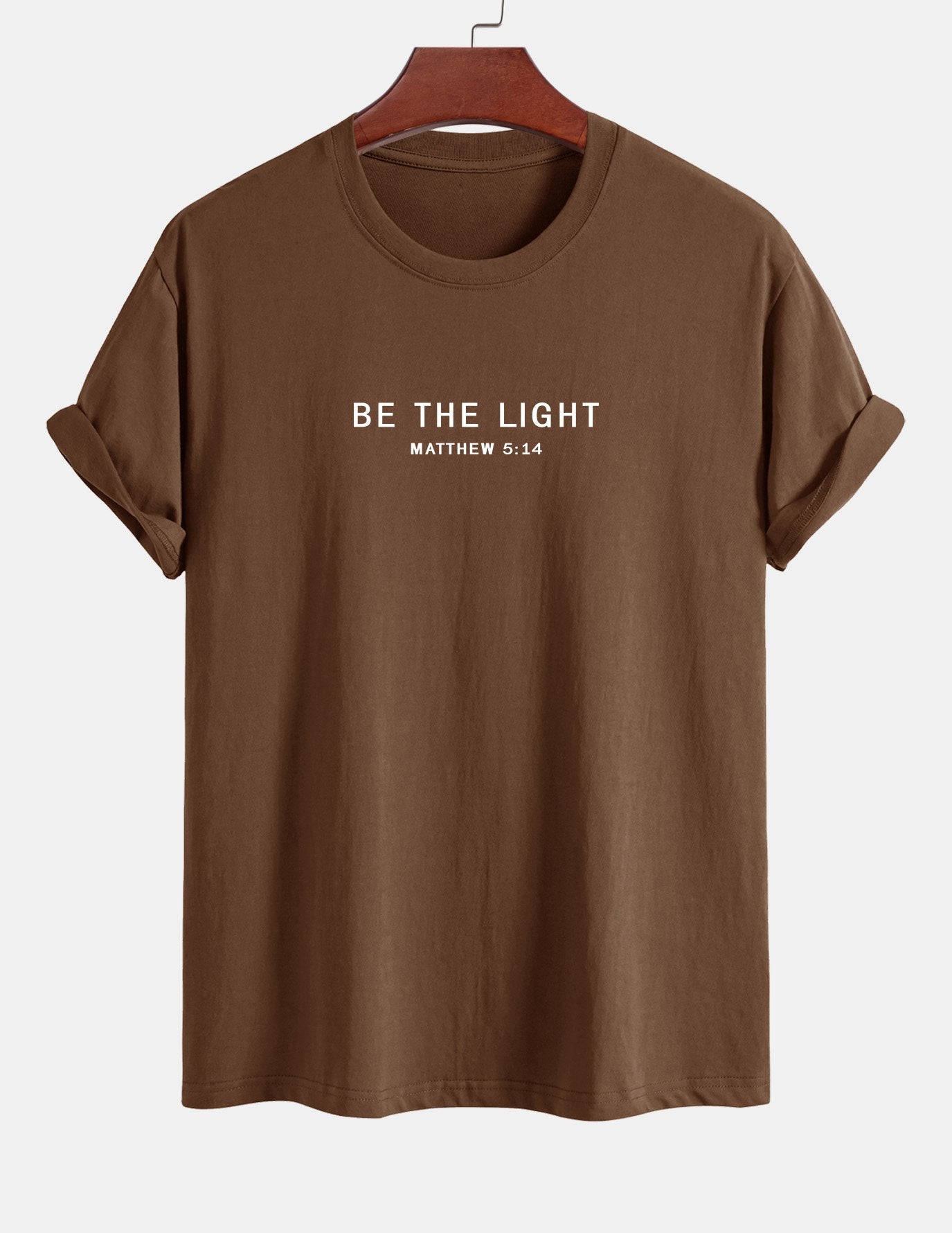 Asdrúbal® | Be The Light Print Cotton T-Shirt