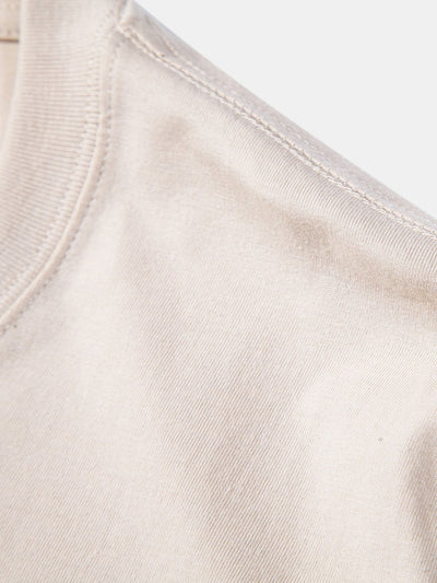 Adamo® | 3 Pieces Basic Long Sleeve Cotton Arc Hem T-Shirts