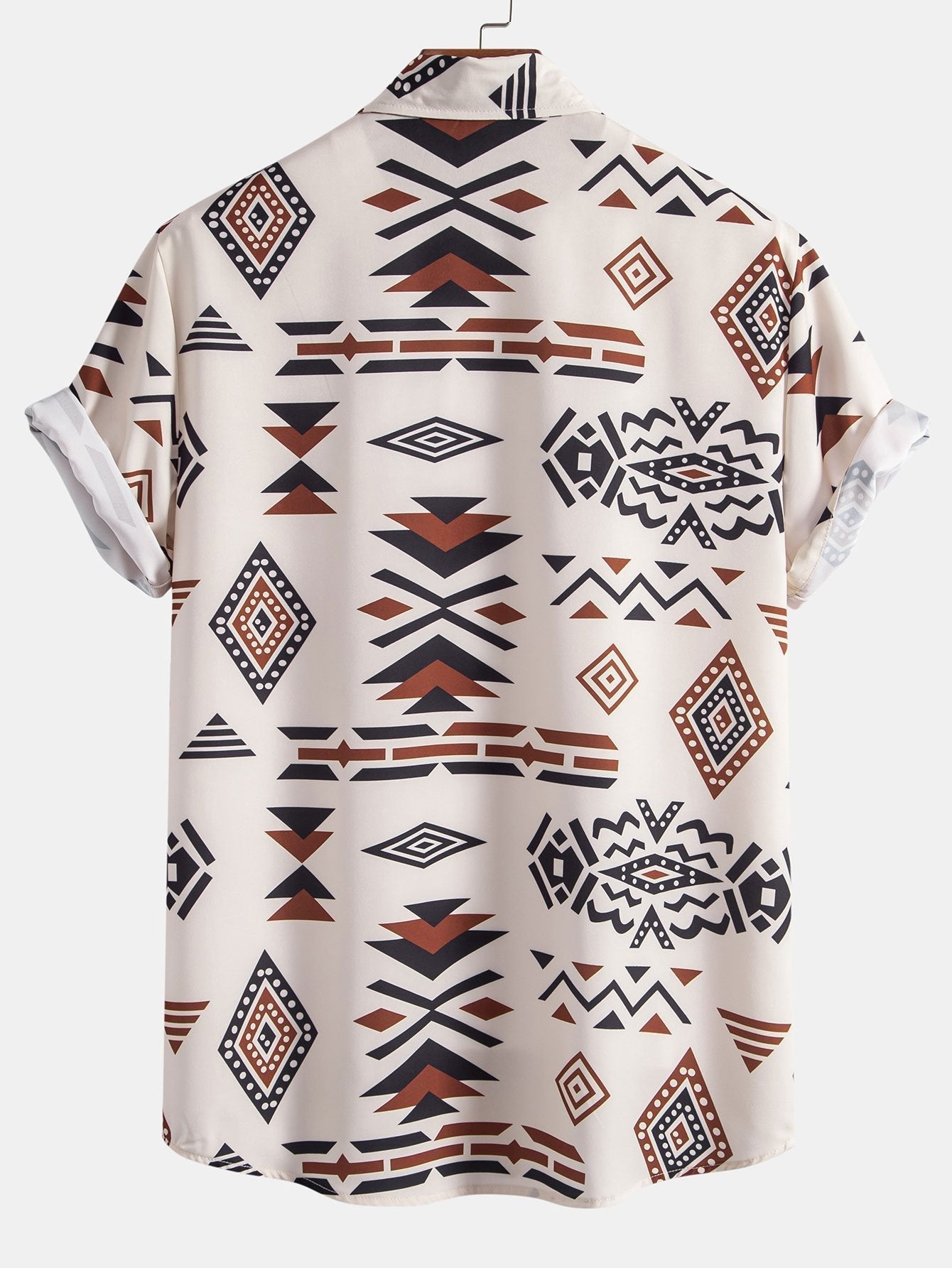 Máximo® | Aztec Geometric Print Shirt & Swim Shorts