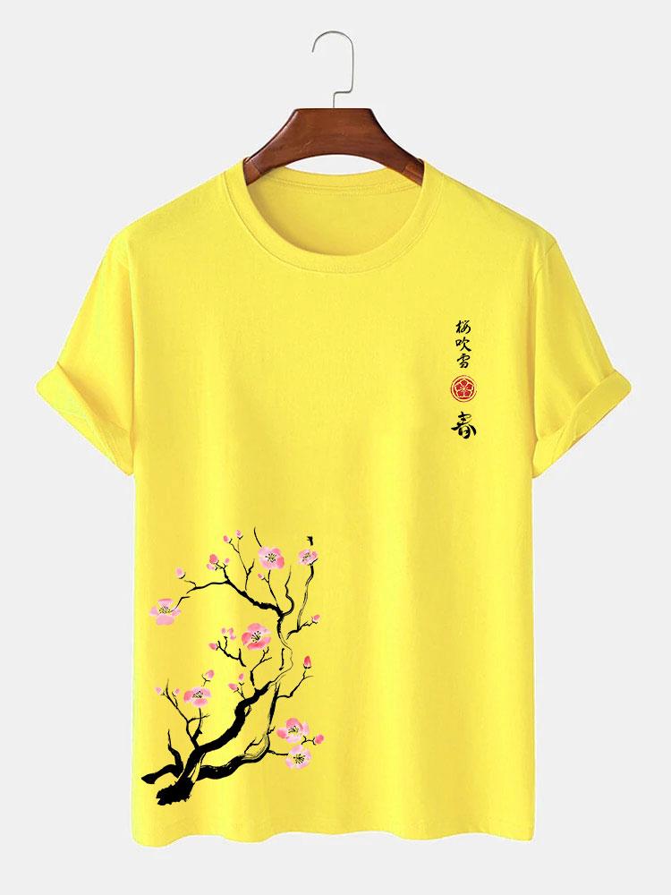 Jonathan® | Cherry Blossoms Print T-Shirt