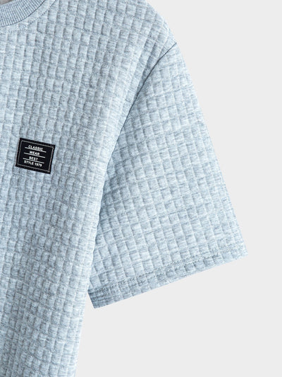 Edgar® | Short Sleeve Waffle Arc Hem T-Shirt