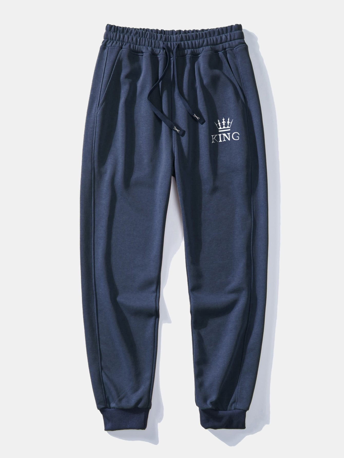 Azeem® | King Crown Print Jogging Pants