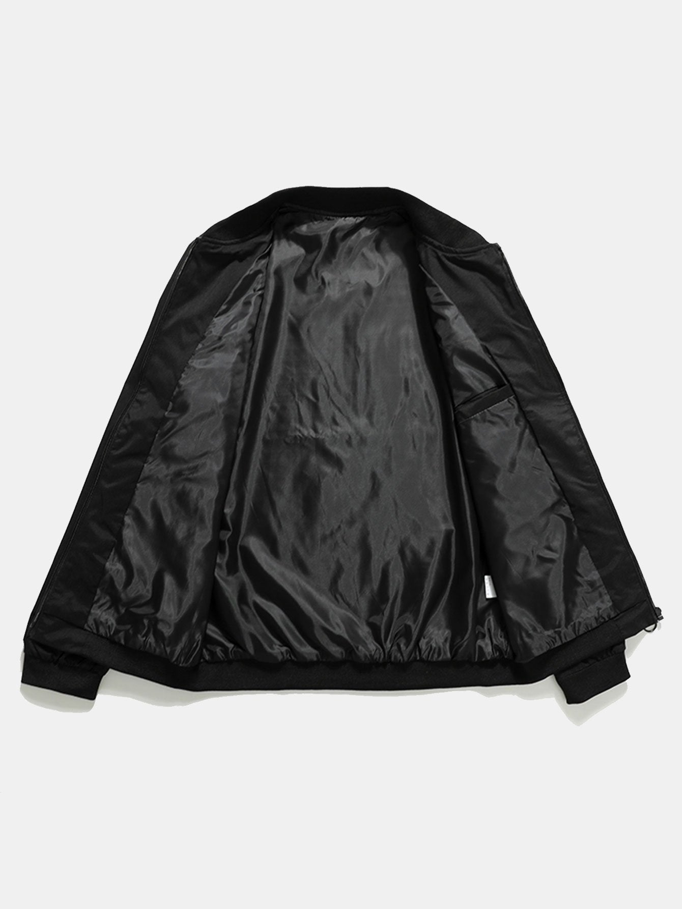 Leonardo | Slogan Zip Bomber Jacket