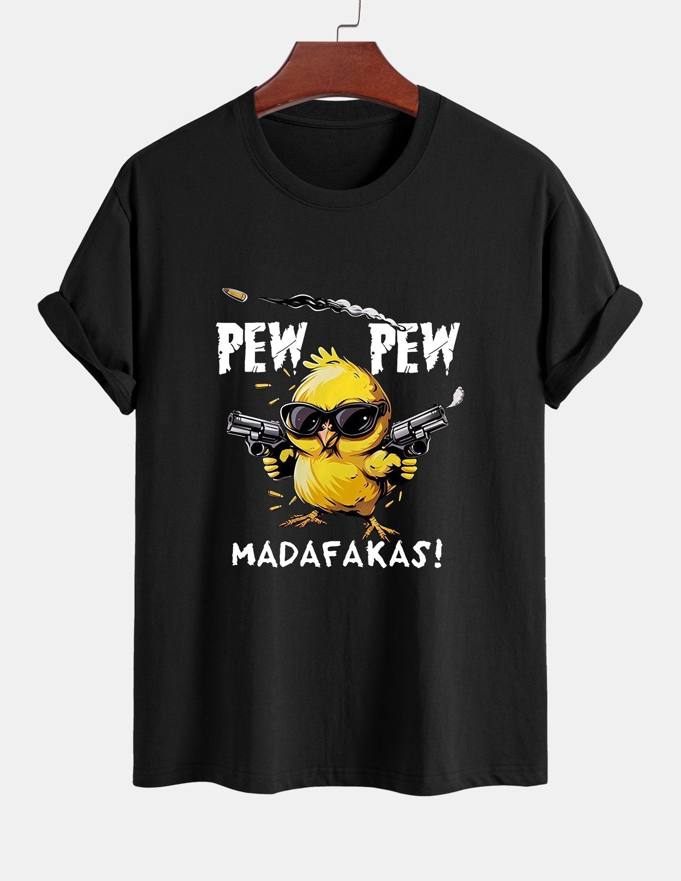 Servando® | Chicken Print Drop Shoulder Oversize T-Shirt