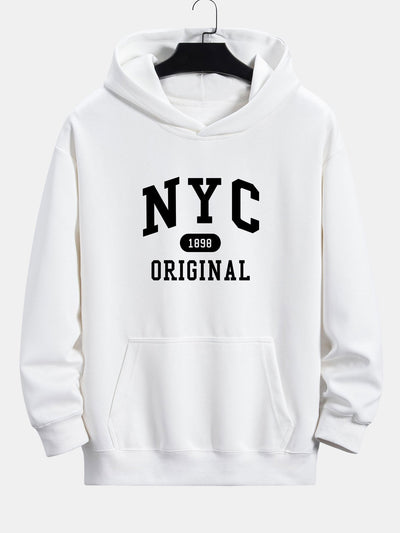 Virgil | NYC Original Print Relax Fit Hoodie