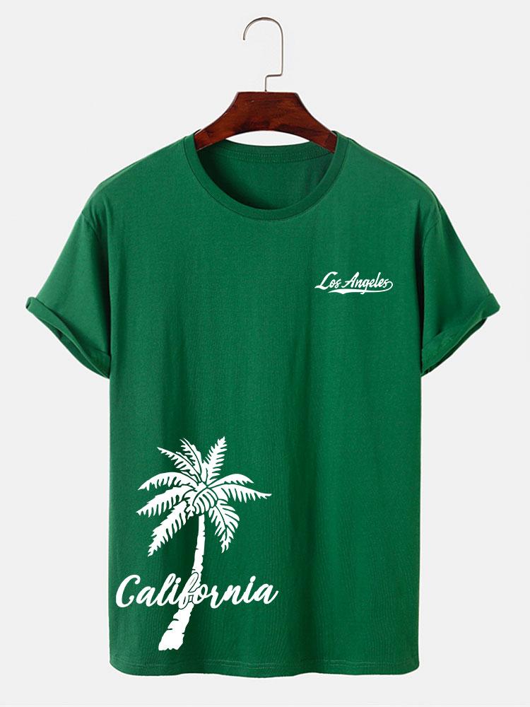Heath® | California Palm Tree Print T-Shirt