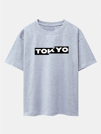 Leonardo® | Tokyo Print Drop Shoulder Oversize T-Shirt