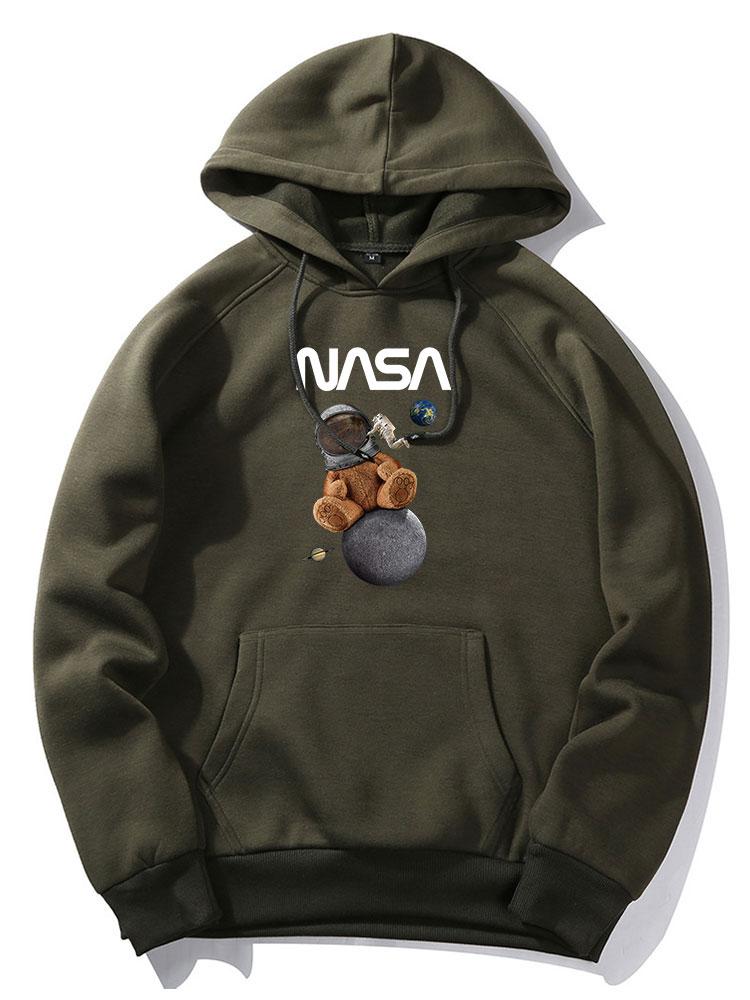 Joseph | NASA Space Bear Print Hoodie