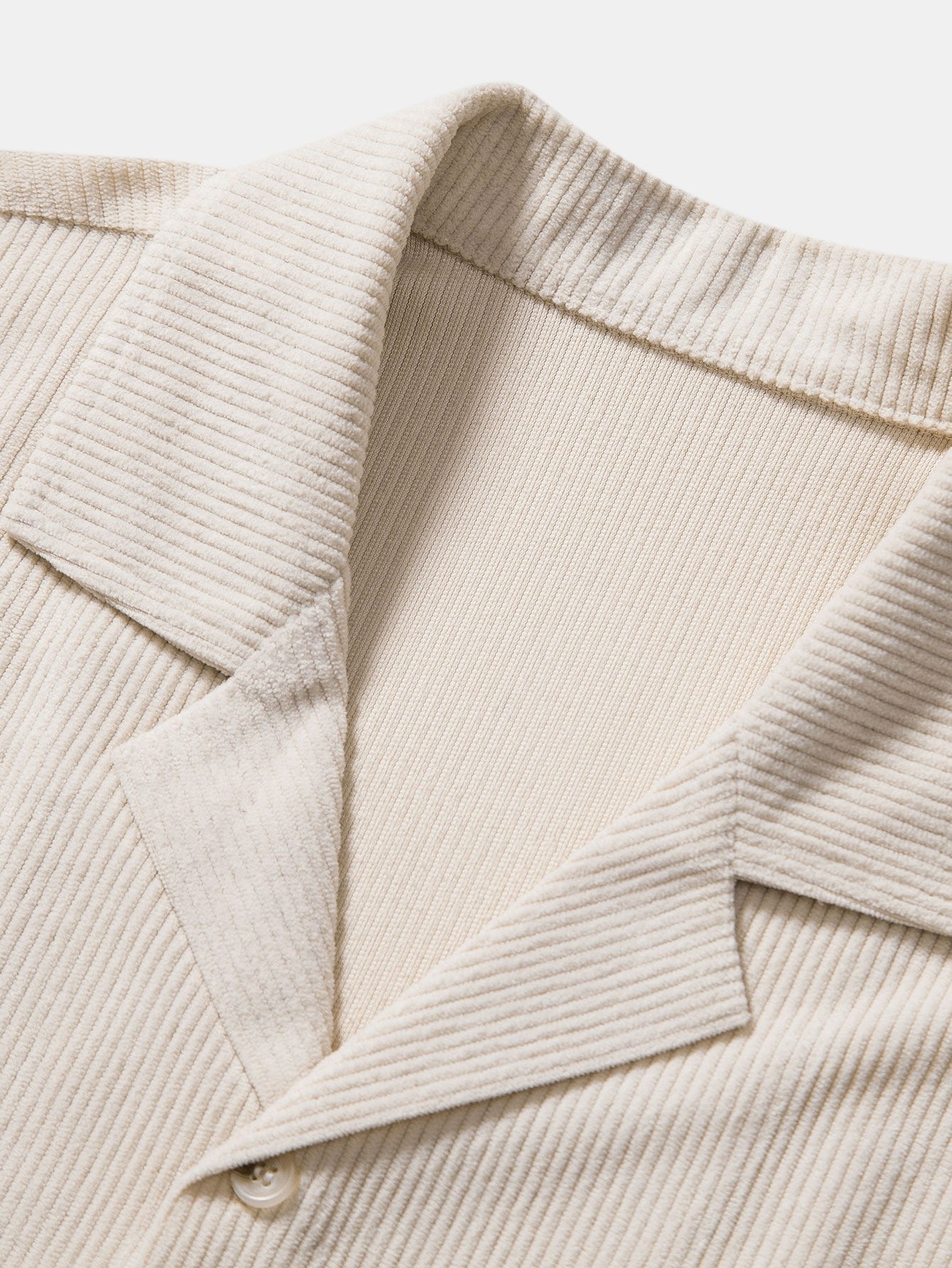 Arturo® | Short Sleeve Corduroy Revere Shirt