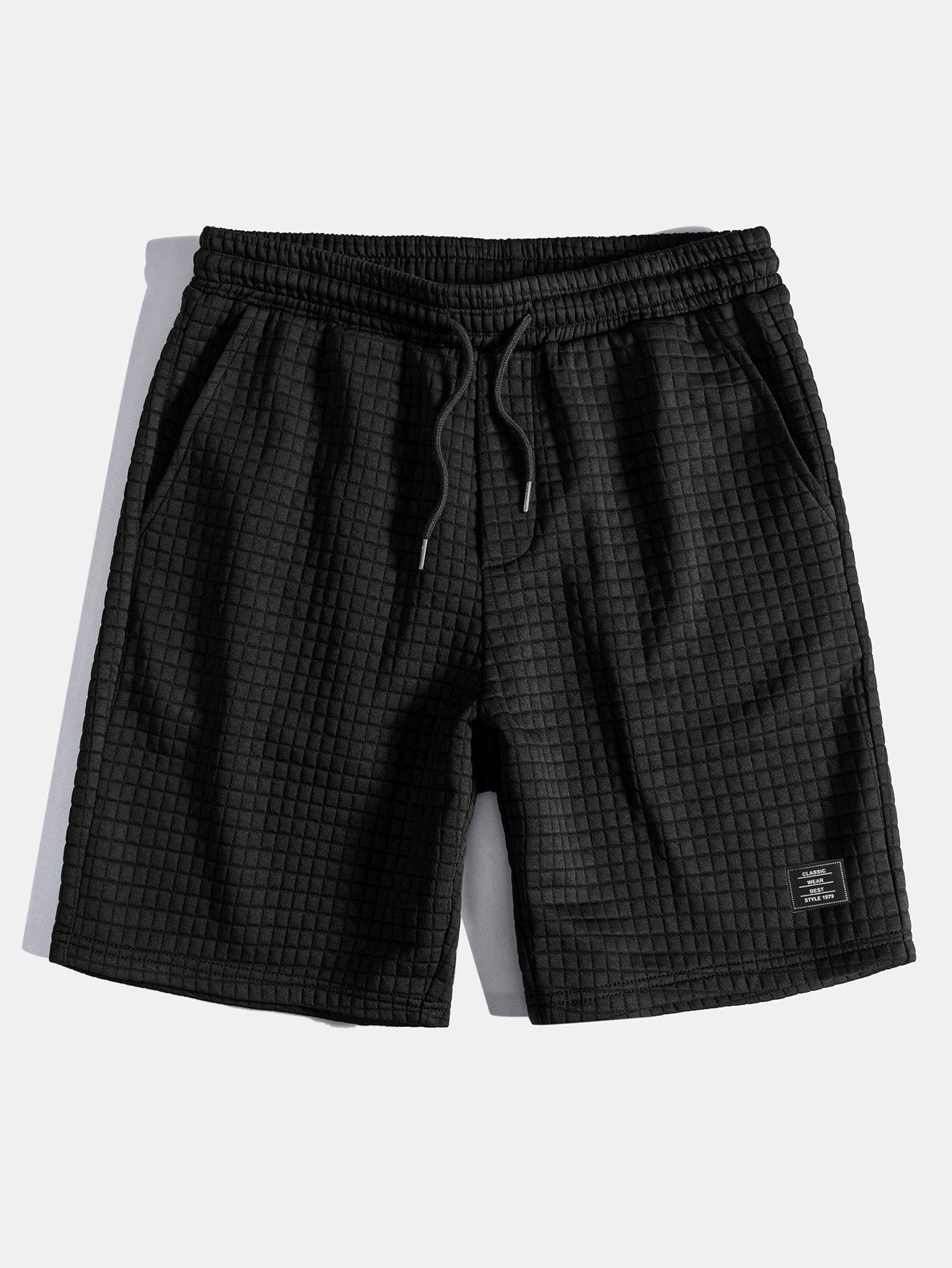 Adon® | 3 Pieces Waffle Drawstring Shorts
