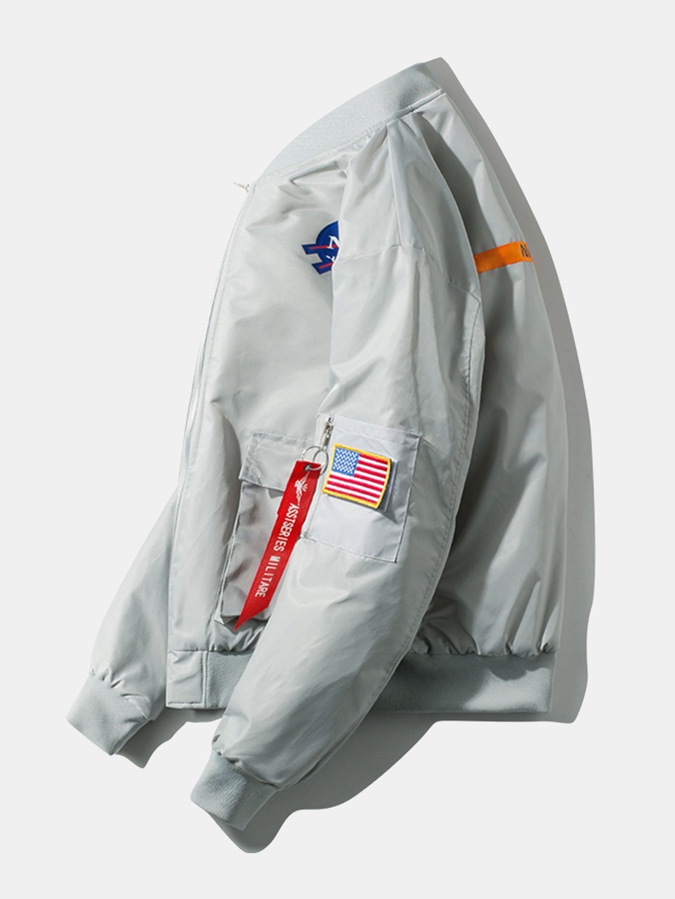 Holden | Oversized NASA Print Bomber Jacket