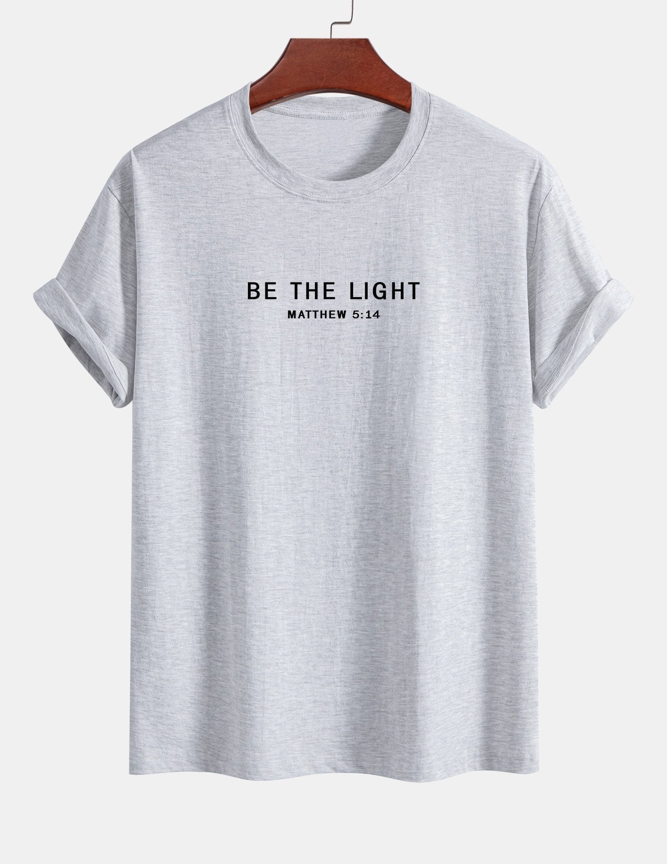 Asdrúbal® | Be The Light Print Cotton T-Shirt