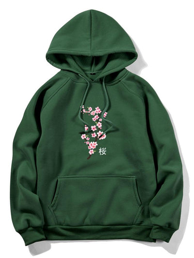 Nico | Cherry Blossoms Print Hoodie