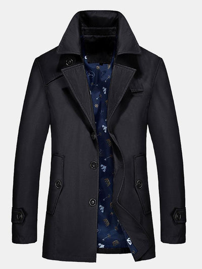 Lincoln | Mid Length Trench Coat