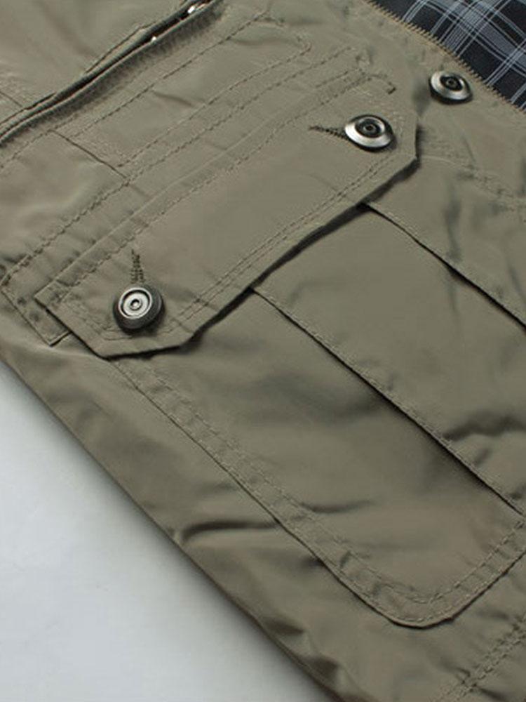 Julian | Button Up Funnel Neck Jacket