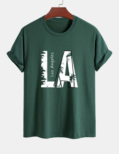 Arturo® | Los Angeles Print Cotton T-Shirt