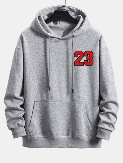Zayn | Number 23 Print Relax Fit Hoodie