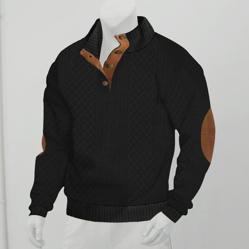 Men's Outdoor Casual Stand Collar Long Sleeve