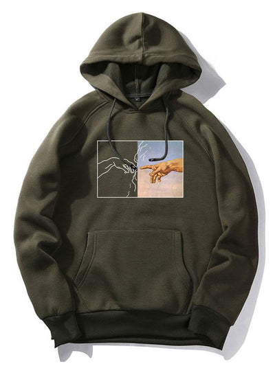 Jarred | Create Adam Print Hoodie