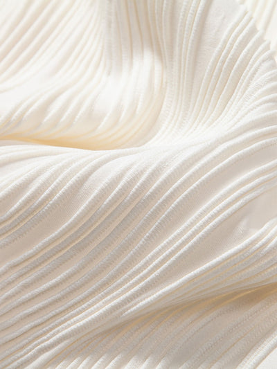 Basilio® | Wave Textured Button Up Shirt & Shorts