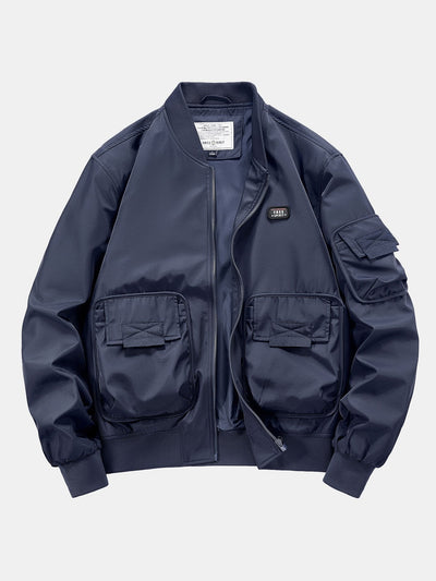 Finn | Multi Pockets Bomber Jacket