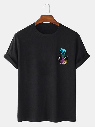 Pablo® | Pineapple With Sunglasses Print T-Shirt