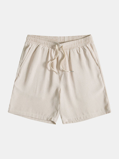 Zayn® | Waffle Drawstring Shorts
