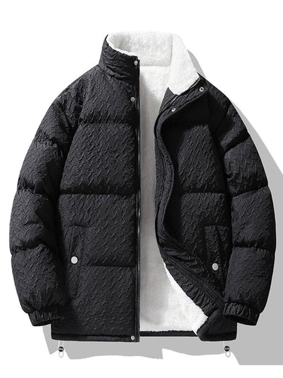 Julio | Teddy Lined Jacquard Coat