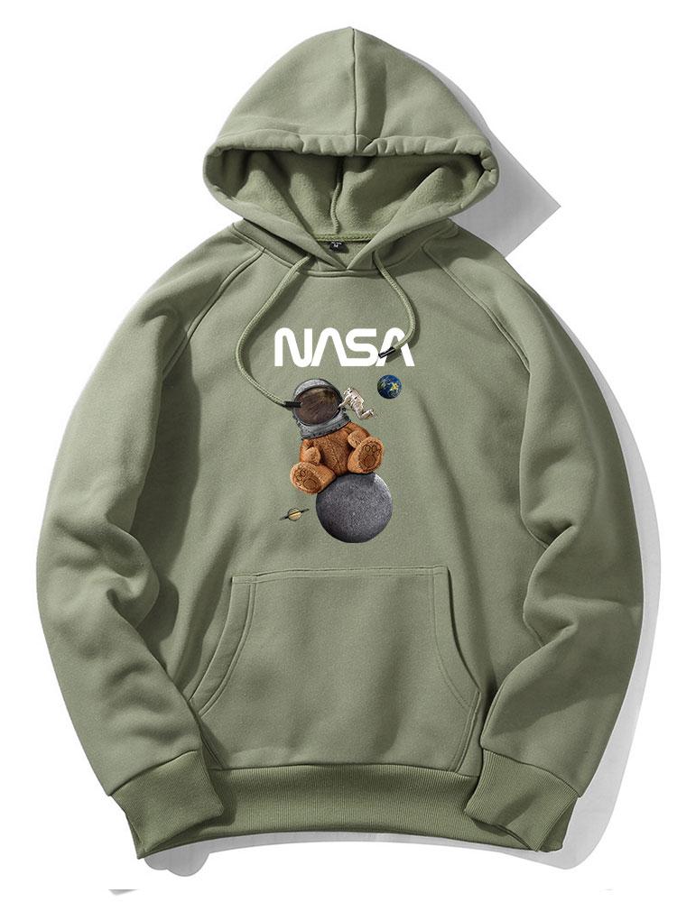 Joseph | NASA Space Bear Print Hoodie