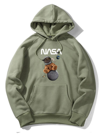 Joseph | NASA Space Bear Print Hoodie