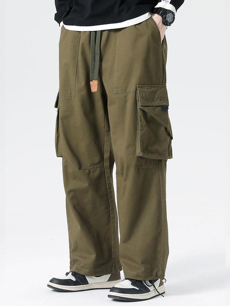 Patricio® | Elastic Drawstring Cuff Parachute Cargo Pants