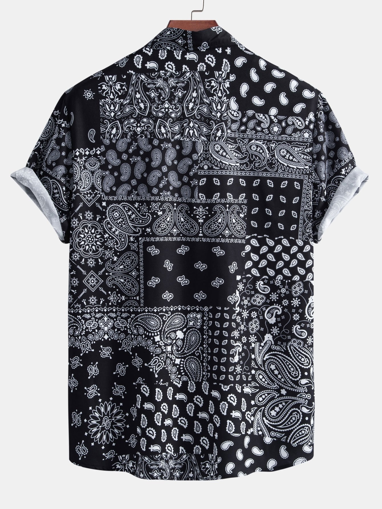 Argyll® | Paisley Print Button Up Shirt