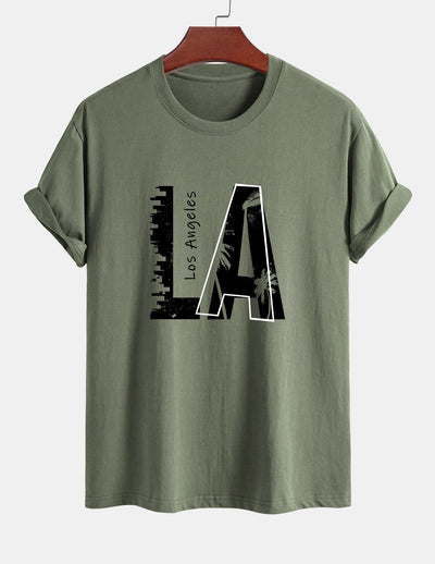 Arturo® | Los Angeles Print Cotton T-Shirt