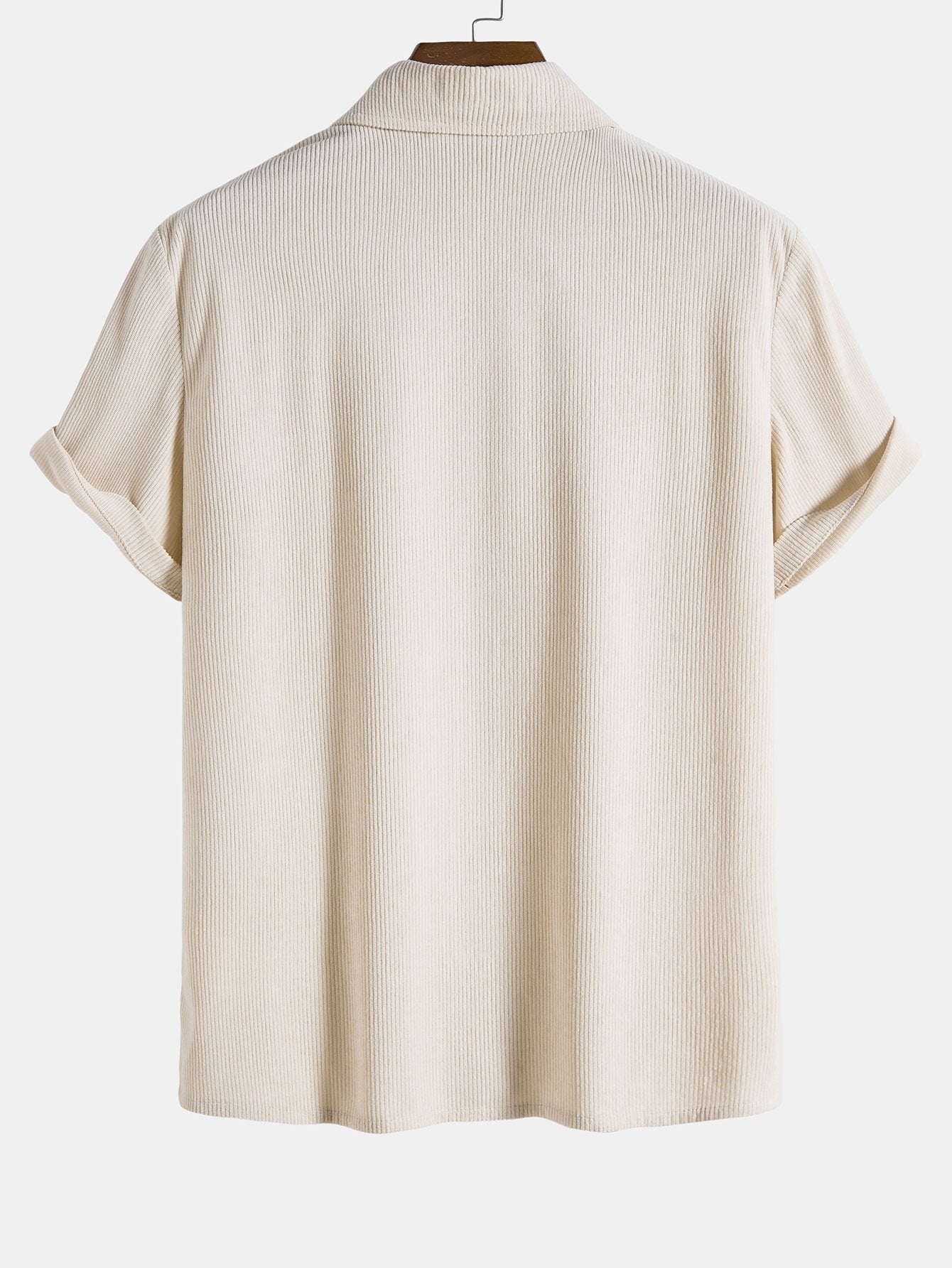 Arturo® | Short Sleeve Corduroy Revere Shirt
