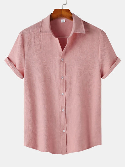 Alisdair® | Textured Button Up Shirt