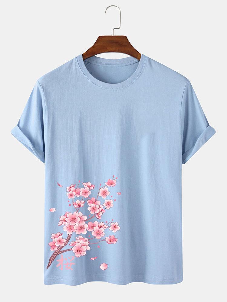 Jordan® | Cherry Blossoms Print T-Shirt