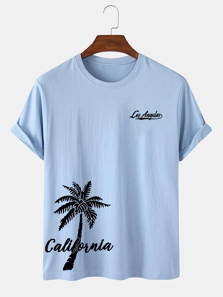 Heath® | California Palm Tree Print T-Shirt