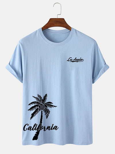 Heath® | California Palm Tree Print T-Shirt