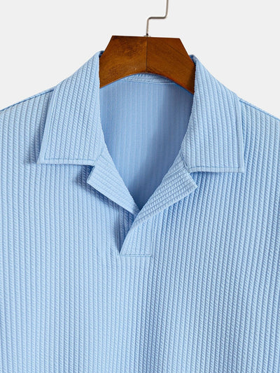 Ezekiel | Ribbed Cuban Collar Polo