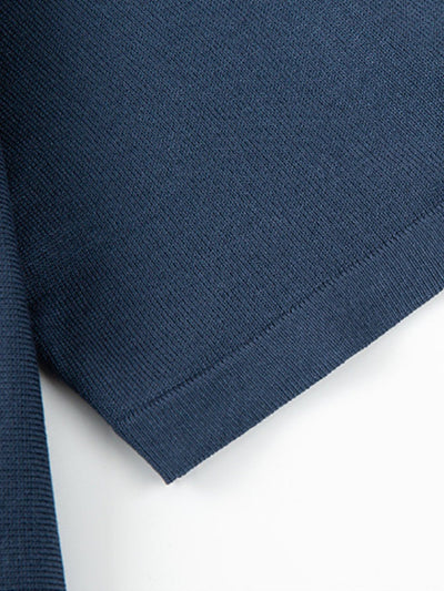 Ezra | Short Sleeve Multi Stripe Button Up Sweater Polo
