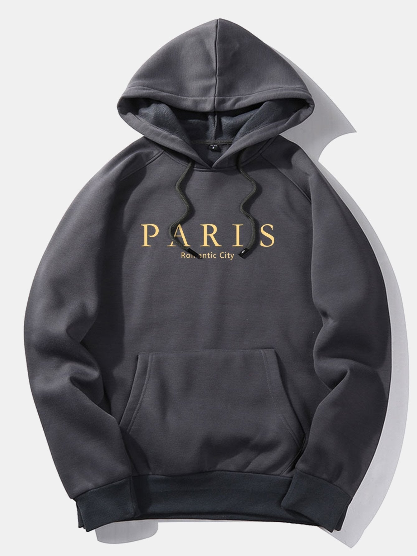 Dennis | Paris Slogan Print Hoodie
