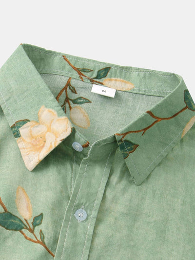 Arther® | Floral Print Button Up Shirt