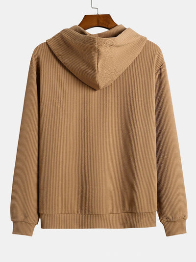 Paco | Basic Ribbed Hoodie