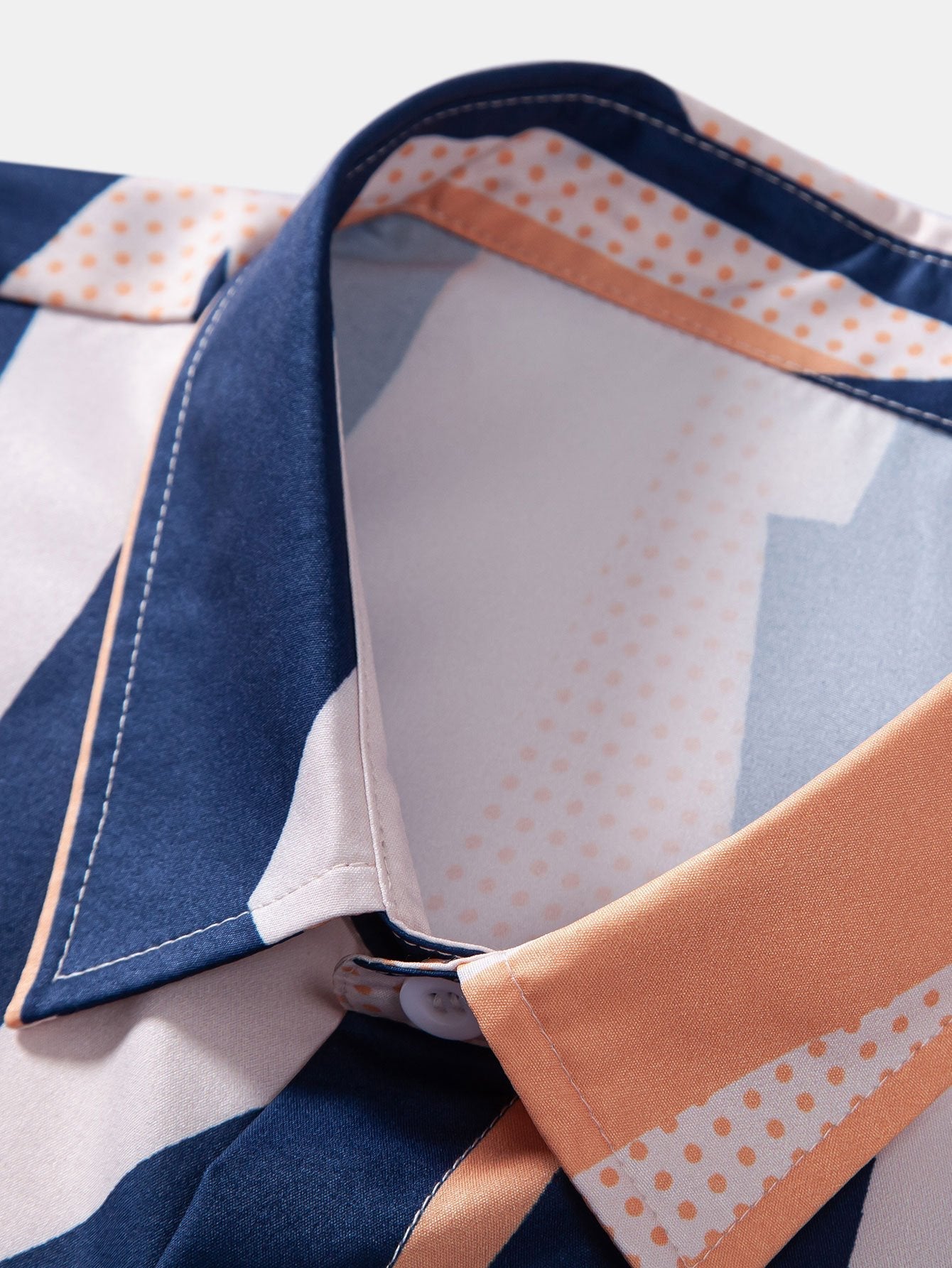 Annan® | Geometry Print Button Up Shirt