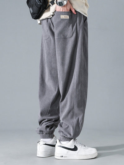 Esau® | Drawstring Corduroy Jogging Pants
