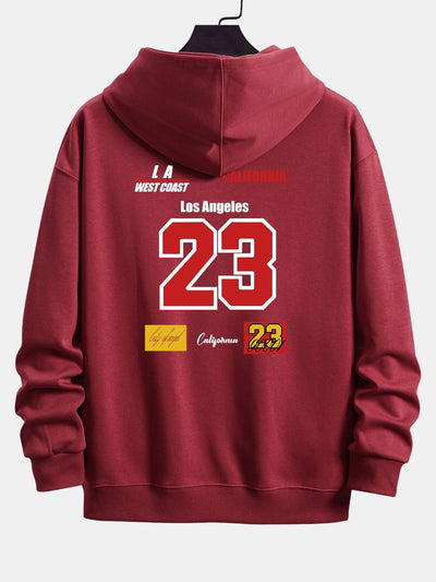Zayn | Number 23 Print Relax Fit Hoodie