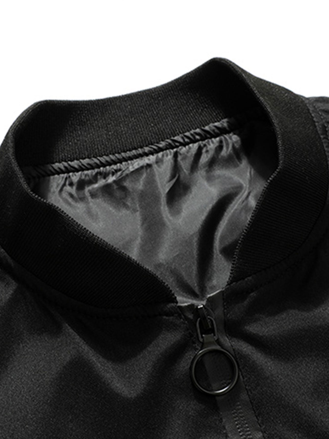 Leonardo | Slogan Zip Bomber Jacket