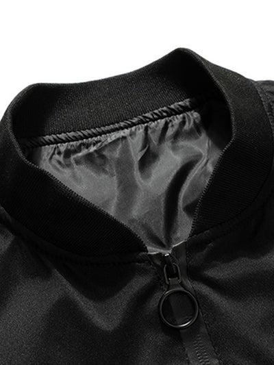 Leonardo | Slogan Zip Bomber Jacket